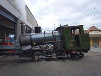 Vorbereitung der Dampflok der Rigibahn in Vitznau