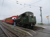 Fahrt mit dem Dampfzug der Rigibahn - auf Rigi-Kulm