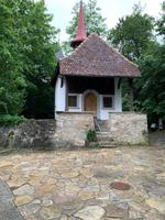Küssnacht Stopp an der hohlen Gasse - Tellskapelle am Ende der hohlen Gasse