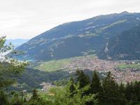 Fahrt mit der Zahnradbahn auf die Schynige Platte - Blick auf Interlaken und zum Hader Kulm