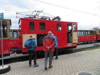 Auf der Schynigen Platte - Fachsimpeln der Eisenbahn-Fans