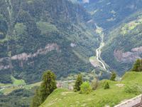 Auf der Schynigen Platte  - Blick ins Luaterbrunnental