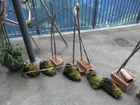 Auf der Schynigen Platte - Originelle Dekoration auf der Terrasse vom Restaurant