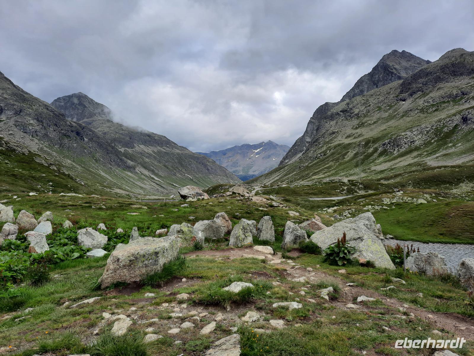 Anreise über den Julierpass...