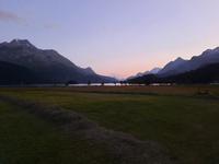 Abendstimmung am Silser See