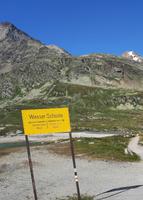 Fahrtimpressionen mit dem Bernina-Express (Bernina-Passhöhe)