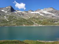 Fahrtimpressionen mit dem Bernina-Express (Bernina-Passhöhe - Lago Bianco)