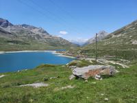Bernina-Passhöhe (Lago Bianco)