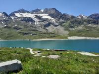 Bernina-Passhöhe (Lago Bianco)