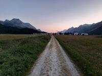 Abendstimmung in Sils i. E.