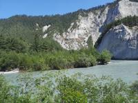 Fahrtimpressionen mit dem Glacier-Express (Vorderrheintal - Rheinschlucht)