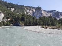 Fahrtimpressionen mit dem Glacier-Express (Vorderrheintal - Rheinschlucht)