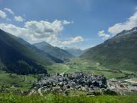 Fahrtimpressionen mit dem Glacier-Express (Andermatt)