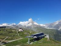 Fahrtimpressionen mit der Gornergratbahn