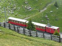 Schynige Platte Fahrt mit der Zahnradbahn
