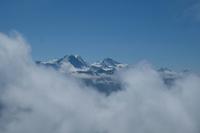 Blick zum Eiger, Mönch und Jungfrau