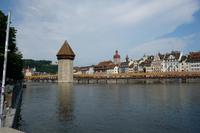 Blick zur Kapellbrücke 