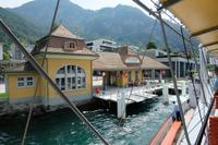 Halt Vitznau zum Umsteigen 