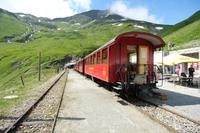 Haltestelle vor dem Furkatunnel