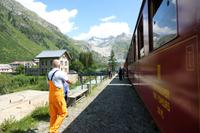 Blick auf den Rhonegletscher