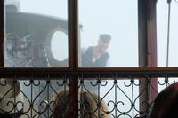 Kontrolle der Waggons