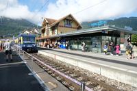 Der Bahnhof von Wilderswill