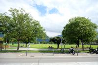 Von Interlaken sind die Berge auch nicht zu sehen