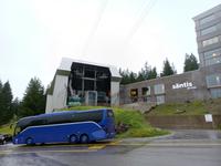 Bus, Seilbahn, und Hotel am Säntis 