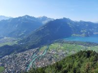 Harder Kulm - Blick auf Interlaken und den Thuner See