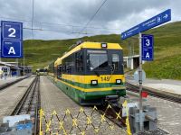 Fahrt zum Jungfraujoch - Kleine Scheidegg (Wengernalpbahn)