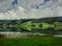 Fahrt mit dem Luzern-Interlaken Express - Sarnersee