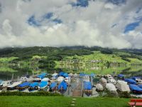 Fahrt mit dem Luzern-Interlaken Express - Sarnersee