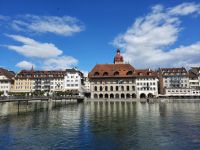 Luzern - Altstadt mit Rathaus