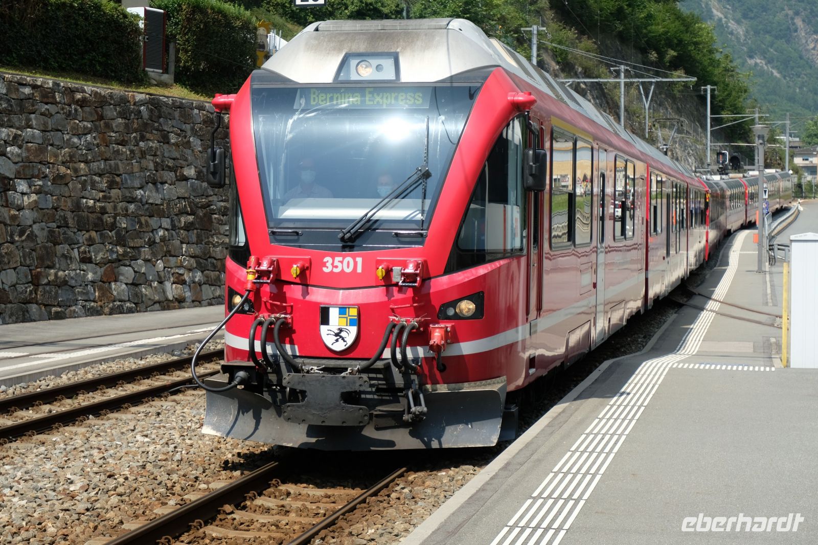 Der Bernina-Express kommt