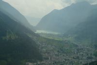 Le Prese mit Lago di Poschiavo 