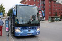 Unser Bus zur Fahrt nach Zermatt bereit