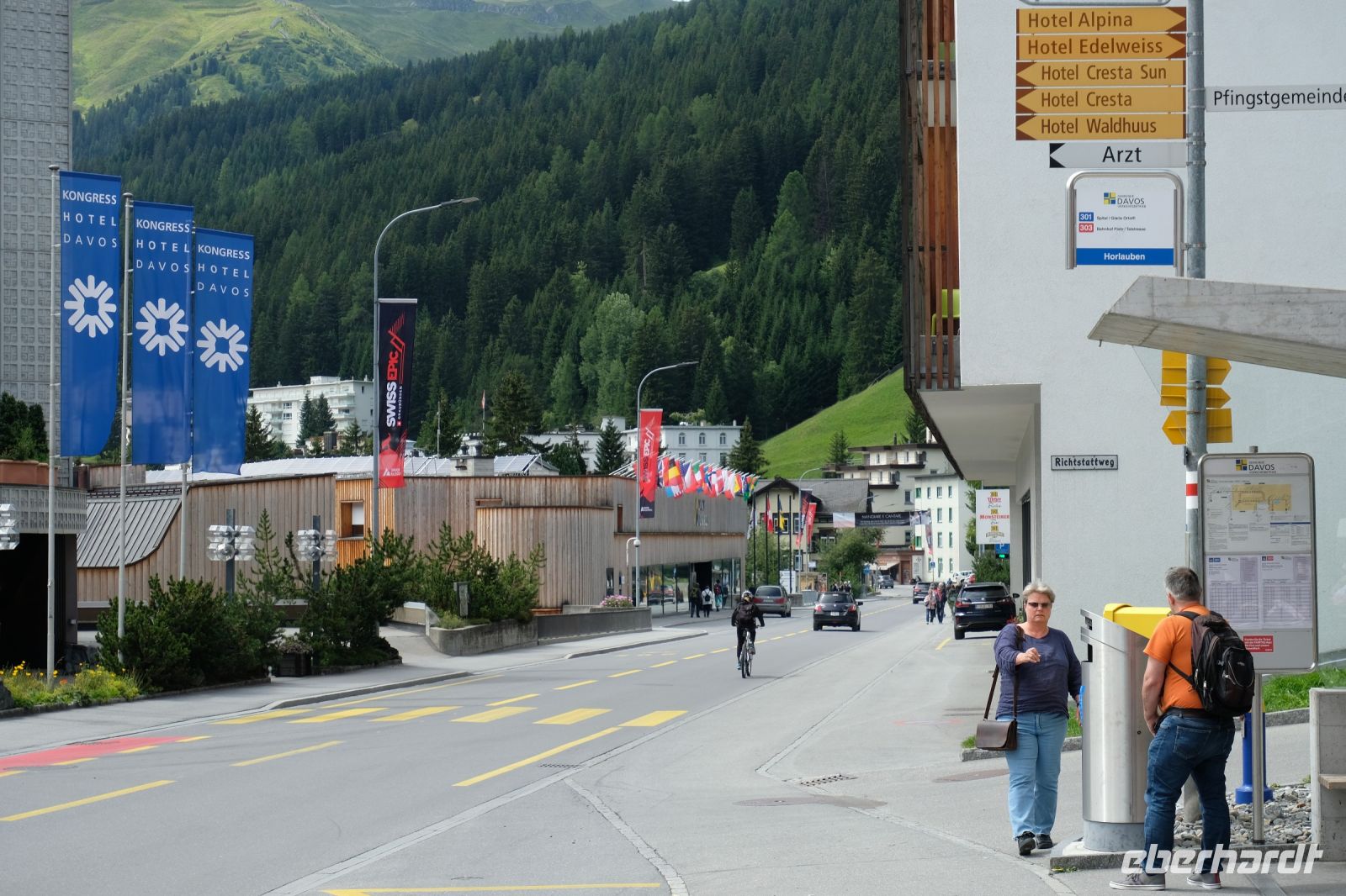 Blick zum Internationalen Kongresszentrum
