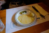 Abendessen auf dem Berg - Raclette