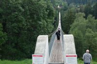 Die Hängebrücke in Berwang