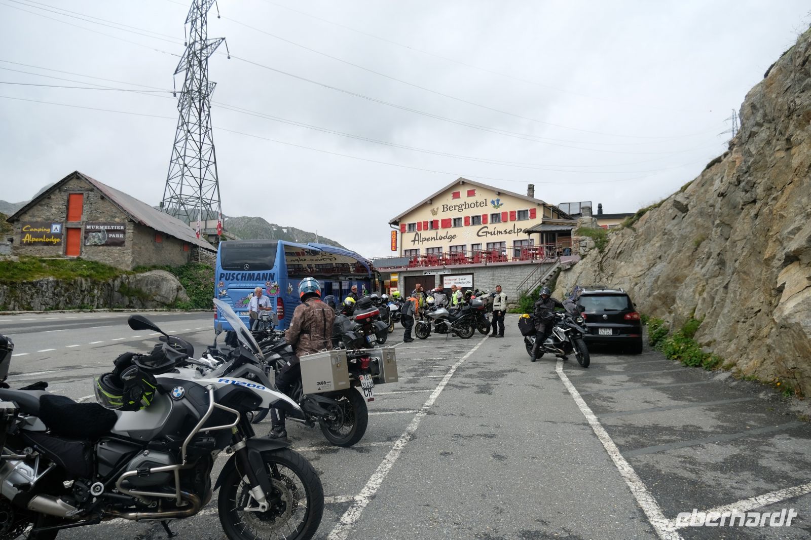 Rast auf dem Grimselpass