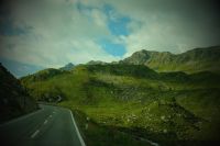 Auf der Fahrt zum Füela-Pass