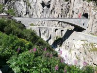 Andermatt, an der Teufelsbrücke