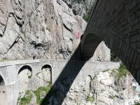 Andermatt, an der Teufelsbrücke