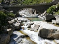 Andermatt, an der Teufelsbrücke