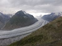 Mit der Eggishornbahn zum Aletschgletscher