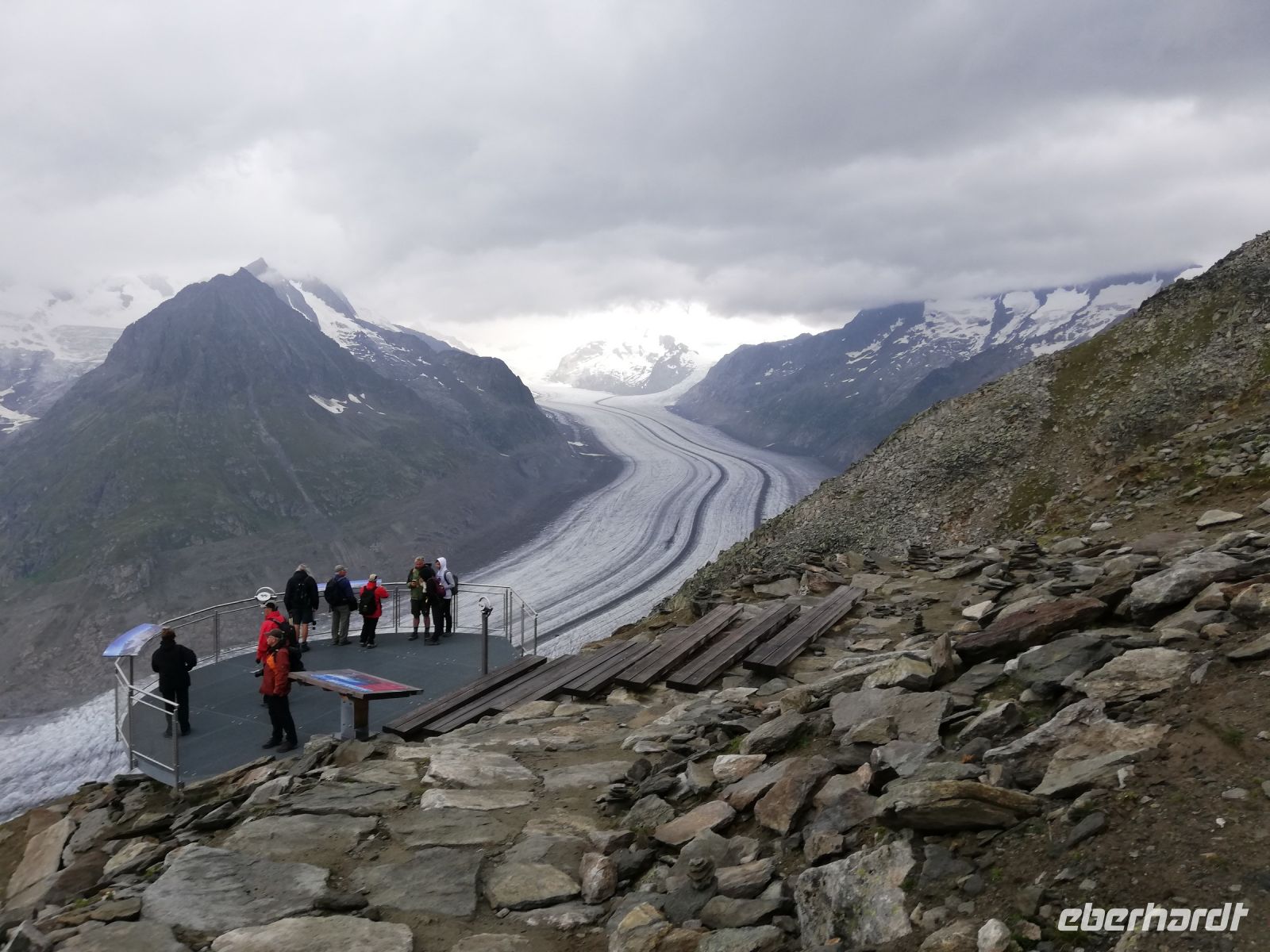 Mit der Eggishornbahn zum Aletschgletscher