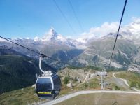 Zermatt, Fahrt zum Rothorn