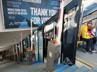 Zermatt, mit der Standseilbahn zur Sunnega