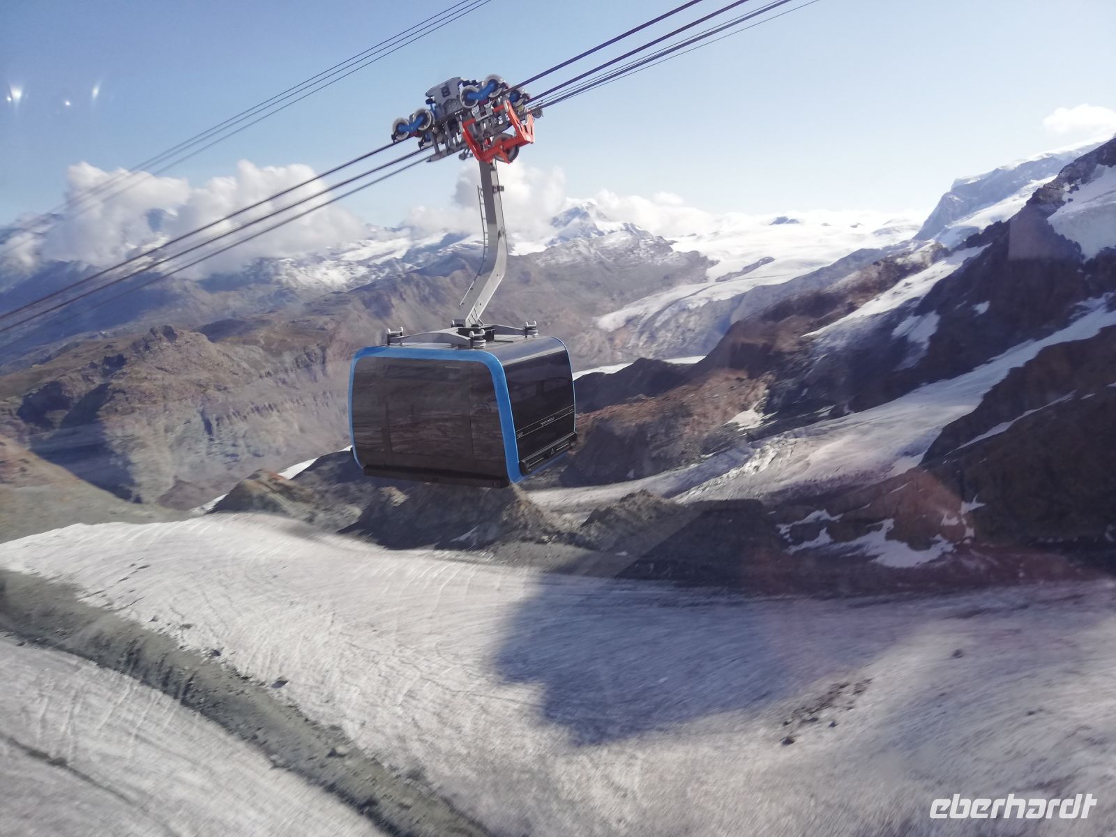 Zermatt, Fahrt zum Klein Matterhorn