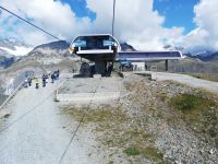 Zermatt, Fahrt zum Klein Matterhorn
